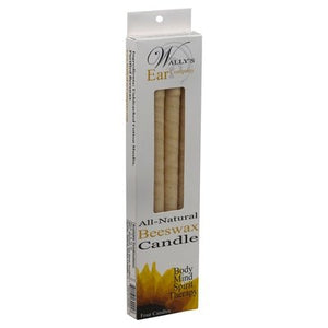 Wallys Natural Products Candle Beeswax 1/4 PK [UNFI-CARLISLE #115949] T