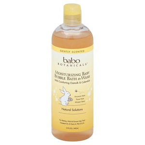 Babo Botanicals Bubble Bath & Wash Baby Moisturizing Gently Scented 1/15 OZ [UNFI-CARLISLE #1625607] T