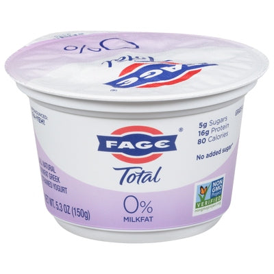 Fage Yogurt Nonfat Greek Strained 12/5.3 oz [UNFI #2818029 ] [ebt]