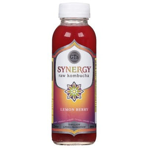 Gts Kombucha Raw Lemon Berry Og3 12/10 OZ [UNFI #2931517] [ebt]