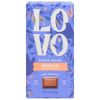 Lovo Chocolate Oatmilk Swiss-Made 12/2.82 OZ [UNFI-CARLISLE #2956779] [ebt]
