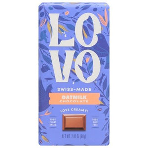 Lovo Chocolate Oatmilk Swiss-Made 12/2.82 OZ [UNFI-CARLISLE #2956779] [ebt]