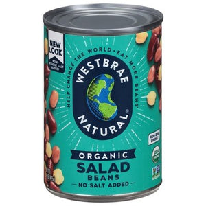 Westbrae Salad Beans Organic Og2 12/15 OZ [UNFI #404780] [ebt]