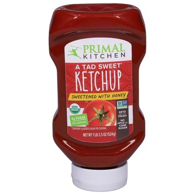 Primal Kitchen Ketchup A Tad Sweet Og2 6/18.5 OZ [UNFI #2939775] [ebt]