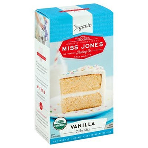 Miss Jones Baking Co Cake Mix Vanilla Og2 6/15.87 OZ [UNFI #1725225] [ebt]