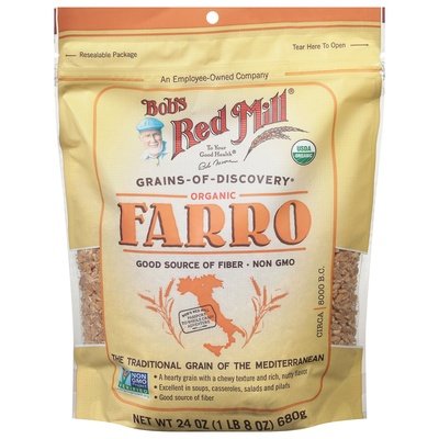 Bobs Red Mill Farro Organic Og2 4/24 OZ [UNFI #2486629] [ebt]