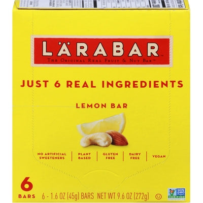 Larabar Lemon Bar 8/6/1.6 OZ [UNFI #2952364] [ebt]