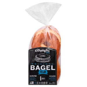 Odoughs Bagels Vegan Original 6/10.6 OZ [UNFI #1249630] [ebt]