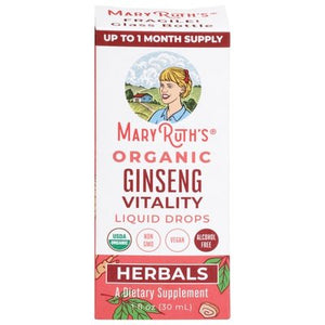 Mary Ruths Ginseng Vitality Liquid Drops Og2 1/1 OZ [UNFI-CARLISLE #2922516]