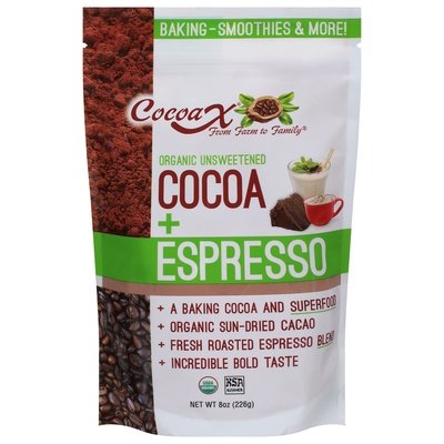 Cocoax Cocoa + Espresso Organic Unsweetened Og2 6/8 OZ [UNFI #2843969] [ebt]