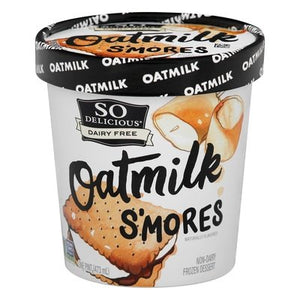 So Delicious Frozen Dessert Non-Dairy Oatmilk Smores 8/PINT [UNFI #2507598] [ebt]