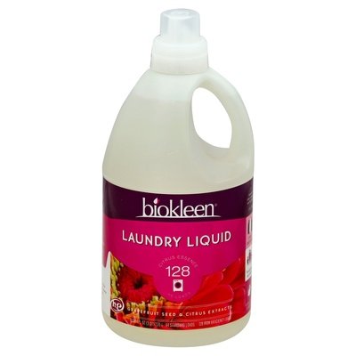 Biokleen Laundry Liquid He Citrus Essence 6/64 OZ [UNFI #417683] T