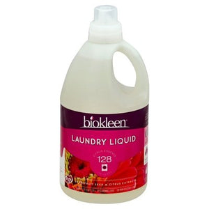 Biokleen Laundry Liquid He Citrus Essence 6/64 OZ [UNFI #417683] T