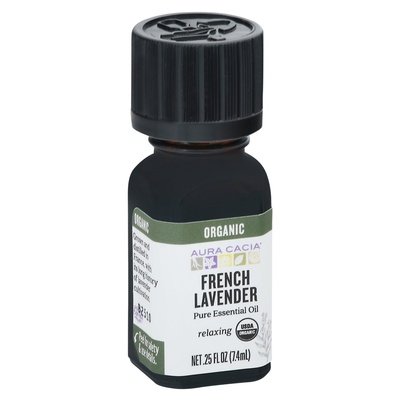 Aura Cacia Essential Oil French Lavender Pure Relaxing Og2 1/.25 OZ [UNFI-CARLISLE #2258077] T