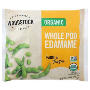 Woodstock Edamame Whole Pod Organic Og2 12/10 OZ [UNFI #154476] [ebt]