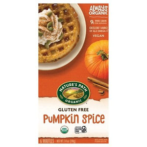 Natures Path Waffles Pumpkin Spice Og2 12/7.4 OZ [UNFI #1275155] [ebt]