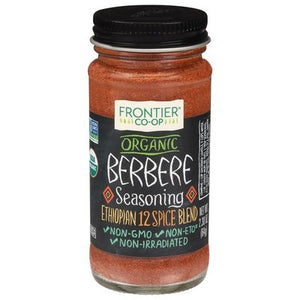 Frontier Nat Prod Co-Op Seasoning Organic Berbere Og2 1/2.3 OZ [UNFI-CARLISLE #1128982] [ebt]
