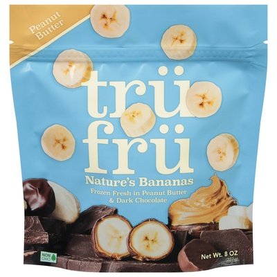 Tru Fru Natures Bananas Peanut Butter 6/8 OZ [UNFI #2740504] [ebt]