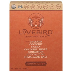 Lovebird Cereal Grain-Free Cinnamon Og2 6/7 OZ [UNFI #2875482] [ebt]