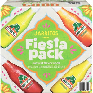 Jarritos Soda Fiesta Pack 1/12/12.5Z [UNFI #2491348] T [ebt]