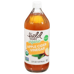 Field Day Vinegar Organic Apple Cider Og2 12/32 OZ [UNFI #909754] [ebt]
