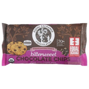 Equal Exchange Chocolate Chips Organic Bitter Sweet Og2 12/10 OZ [UNFI #1274117] [ebt]
