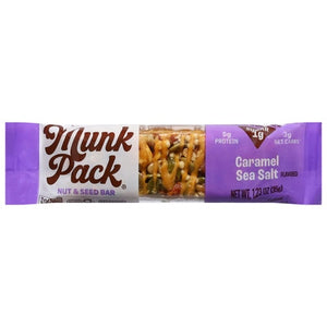 Munk Pack Nut & Seed Bar Caramel & Sea Salt 12/1.23 OZ [UNFI-CARLISLE #2709095] [ebt]
