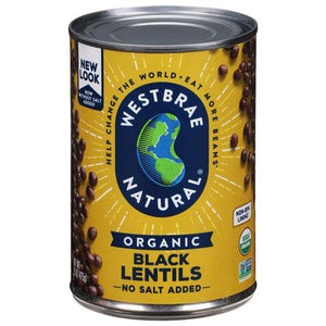Westbrae Black Lentils Organic Og2 12/15 OZ [UNFI #429746] [ebt]