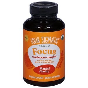 Four Sigmatic Mushroom Complex Organic Focus Mental Clarity Capsules Og2 1/90 CT [UNFI-CARLISLE #3011251]