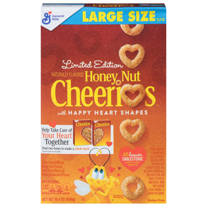 Cheerios Cereal Honey Nut Large Size 10/15.4 oz [UNFI #2281087 ] [ebt]