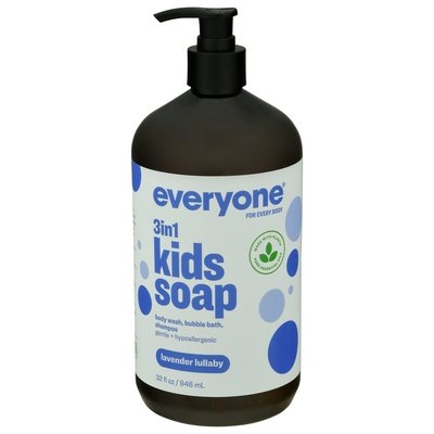 Everyone Kids Soap 3 In 1 Lavender Lullaby 1/32 OZ [UNFI-CARLISLE #1176882] T