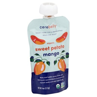 Cerebelly Sweet Potato Mango Organic Og2 6/4 OZ [UNFI-CARLISLE #2529295] [ebt]