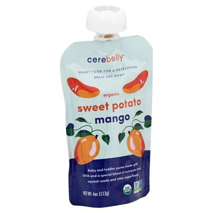 Cerebelly Sweet Potato Mango Organic Og2 6/4 OZ [UNFI-CARLISLE #2529295] [ebt]