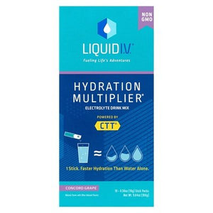 Liquid I V Electrolyte Drink Mix Concord Grape 1/5.65 OZ [UNFI-CARLISLE #2849032] [ebt]