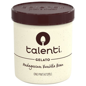 Talenti Gelato Madagascan Vanilla Bean 8/16 oz [UNFI #0288100 ] [ebt]