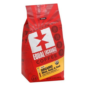 Equal Exchange Coffee Organic Ground Mind Body & Soul Og1 6/12 OZ [UNFI #347658] [ebt]