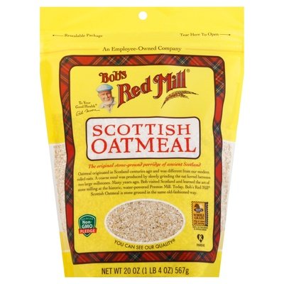 Bobs Red Mill Oatmeal Scottish 4/20 OZ [UNFI #2270510] [ebt]