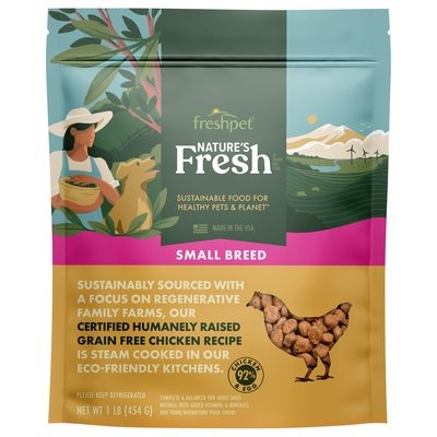 Natures Fresh Dog Food Grain Free Small Breed Chicken Recipe 6/1 LB [UNFI #2483154] [ebt]