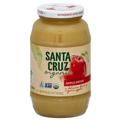 Santa Cruz Organic Apple Sauce Og2 12/23 OZ [UNFI #425785] [ebt]