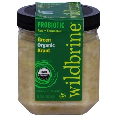 Wildbrine Kraut Organic Green Og2 6/18 OZ [UNFI #1697804] [ebt]