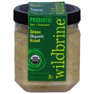 Wildbrine Kraut Organic Green Og2 6/18 OZ [UNFI #1697804] [ebt]
