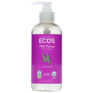 Ecos Hand Soap Plant Powered Lavender 6/11.5 OZ [UNFI #2704757] T