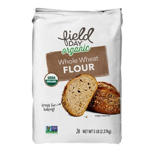 Field Day Whole Wheat Flour Og2 8/5 LB Og2 [UNFI #2809879] [ebt]