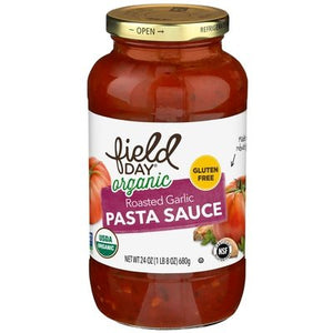 Field Day Roasted Garlic Pasta Sauce Og2 12/24 OZ [UNFI #2830248] [ebt]