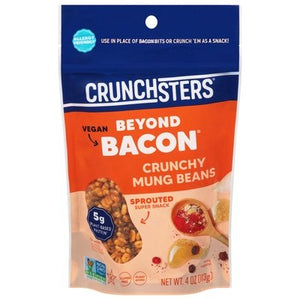 Crunchsters Mung Beans Beyond Bacon Crunchy 6/4 OZ [UNFI #2166148] [ebt]