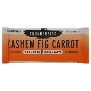 Thunderbird Superfood Bar Cashew Fig Carrot 12/1.7 OZ [UNFI-CARLISLE #2690857] [ebt]