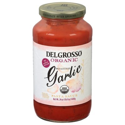 Delgrosso Organic Pasta Sauce Organic Roasted Garlic Og2 12/24 OZ [UNFI #1552231] [ebt]