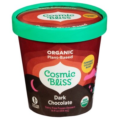 Cosmic Bliss Frozen Dessert Dark Chocolate Og2 8/14 OZ [UNFI #2830925] [ebt]