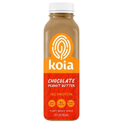 Koia Shake Chocolate Peanut Butter Plant-Based 6/12 OZ [UNFI #2995892] [ebt] T
