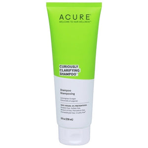 Acure Shampoo Curiously Clarifying Lemongrass & Argan 1/8 OZ [UNFI-CARLISLE #2526275] T